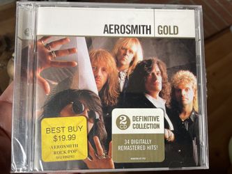 Aerosmith Gold 2CD collection (new-sealed)