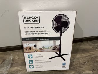 Black Decker Fan