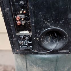 Infiniti powered subwoofer