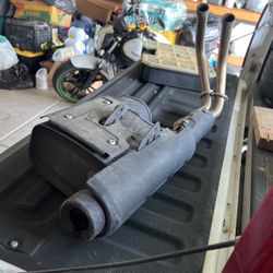 Stock Kawasaki Vulcan s Exhaust