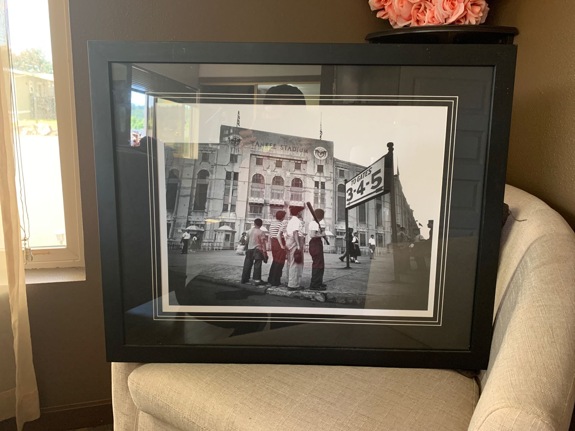 Baseball boys picture frame from the year 1948