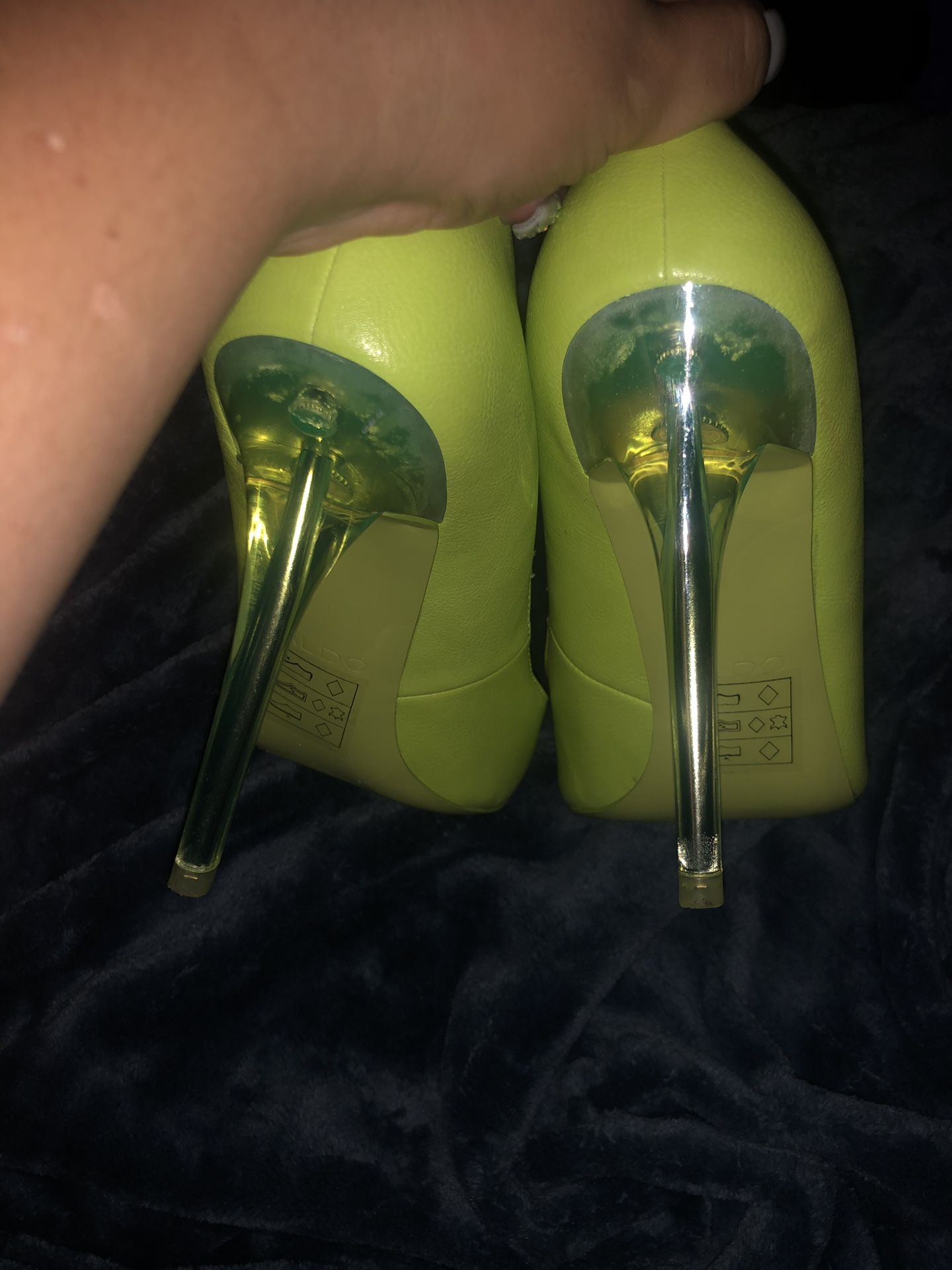 Aldo neon green Clothing Shoes Accessories