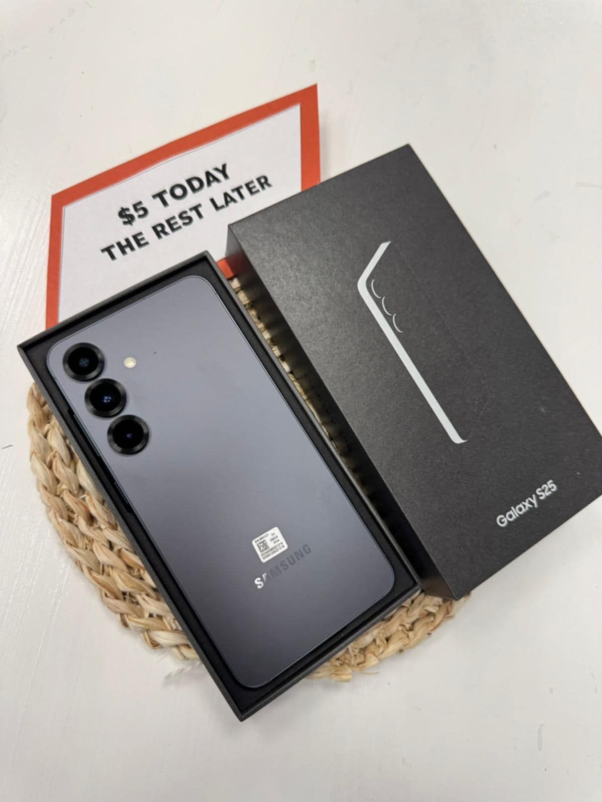 Samsung Galaxy S25 5G - Pay $5 DOWN AVAILABLE - NO CREDIT NEEDED