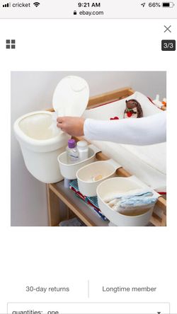 IKEA new changing table containers