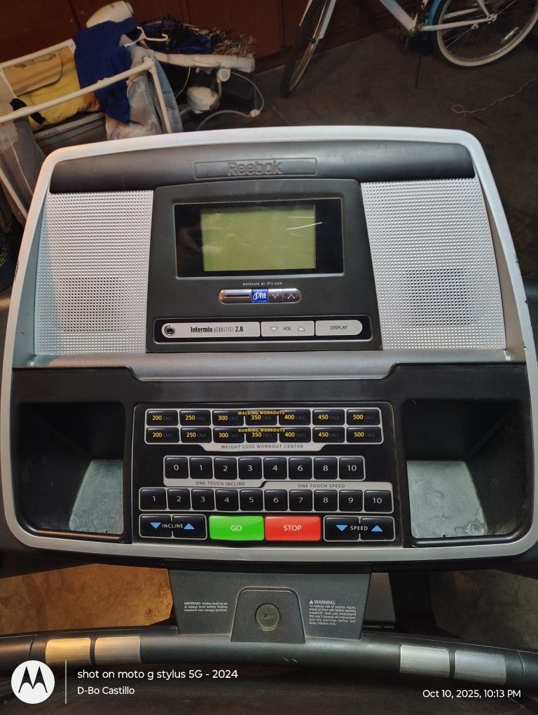 REEBOK IFIT INTERMIX ACOUSTIC 2.0 TREADMILL