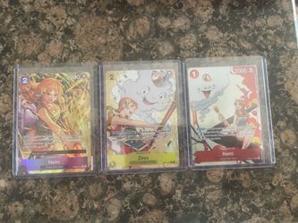 One piece tcg nami cards