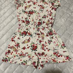 Girls Spring Romper
