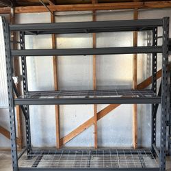 Husky 4-Shelf Metal Industrial Storage Unit