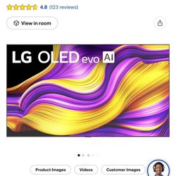 LG 5G Series 77-inches OLED EvoAI 4k Bud TV $1650