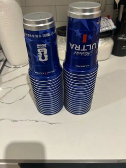 Collectible Aluminum Miller Lite cups FIFA World Cup 2026