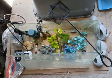 Top Fin angled tank 10 gallon