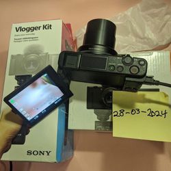 Sony ZV-1 with Vlogger Accessory