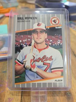 1989 Fleer #616 Bill Ripken "FF" Error Card.