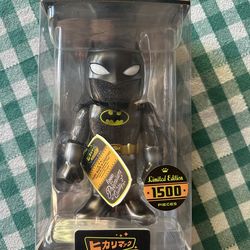 Hikari Japanese Vinyl Batman Silver Glitter