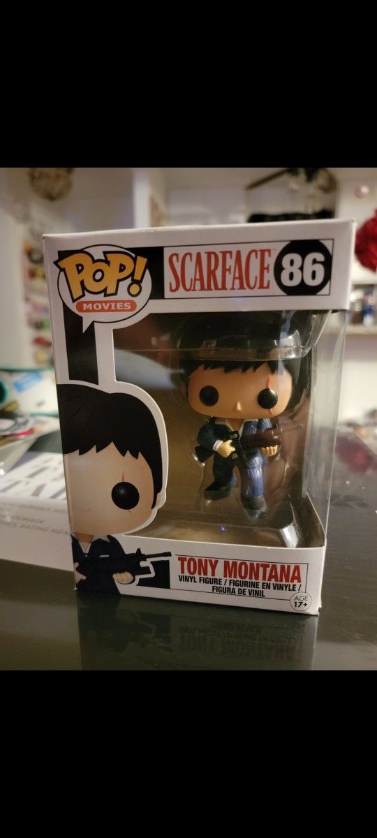 Tony Montana Scarface Funko Pop Doll