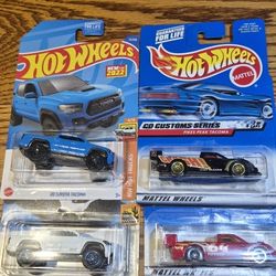 HOTWHEELS 🌞 🌞   TOYOTA.   LOT OF 4