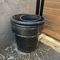 Plastic Nursery Pots Extra Large For Plants Trees Patio