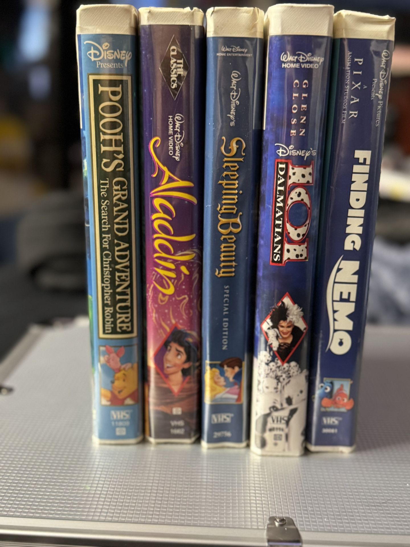 5 Disney Home Videos VHS 