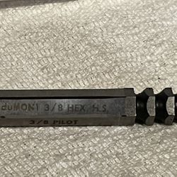 Dumont 3/8 Hex Hss Broach