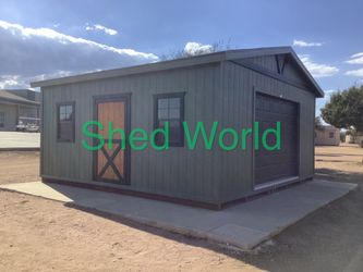 20x20 Garage Shed