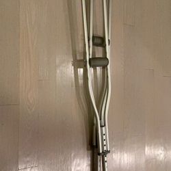 Pair Of Crutches