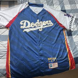 Dodgers Korean Night Jersey XL