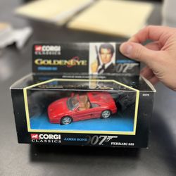 Corgi Classics 92978 James Bond Ferrari 355 Goldeneye Boxed