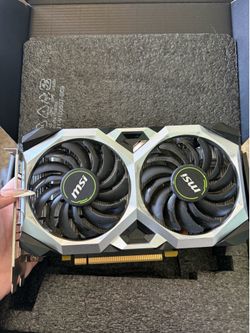 MSI dual-fan graphics card