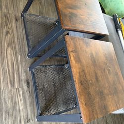Two matching  side/end tables