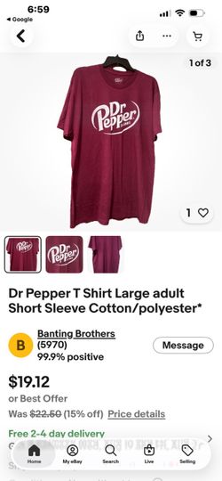 Dr Pepper Graphic T-Shirt tengo mayoreo