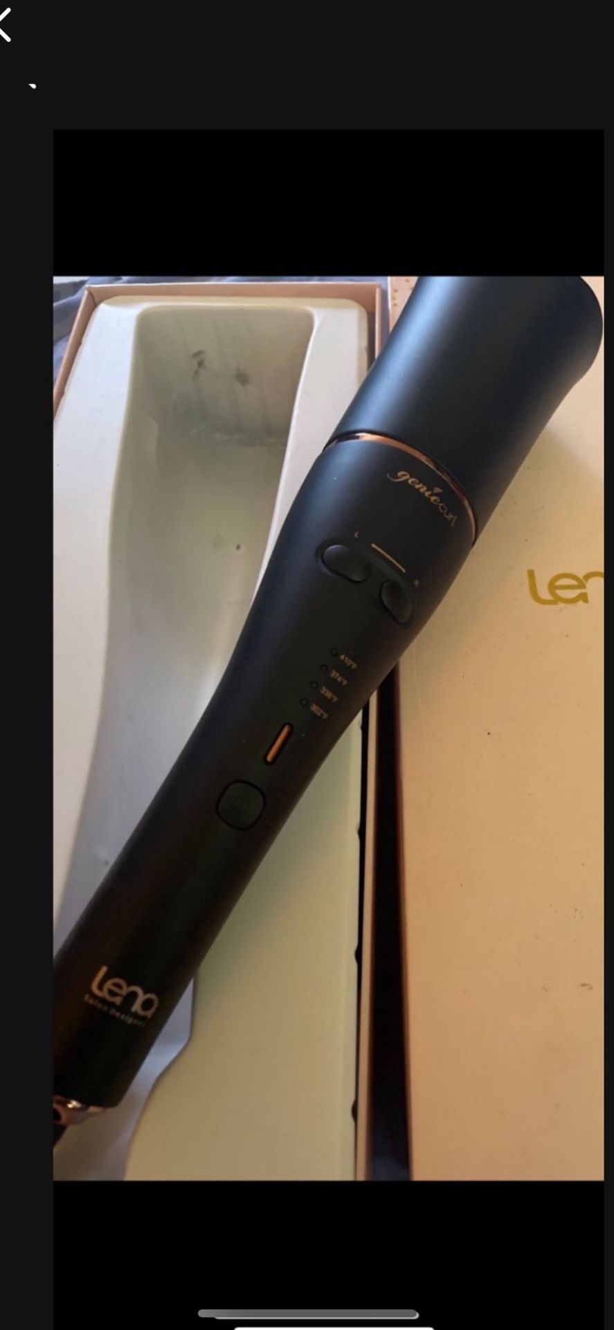 LENA Auto Hair Curling Wand, Professional Hair Curler Iron Styler, Automatic Rot