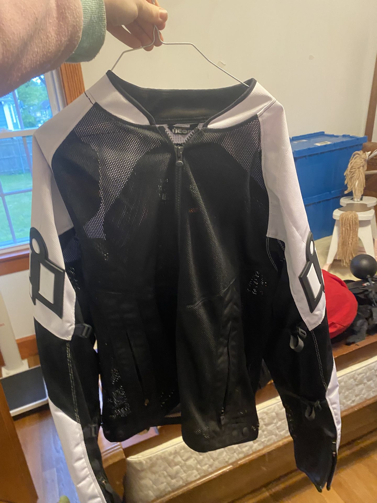 Icon Motorcycle Jacket Summer Mesh D3 Armor