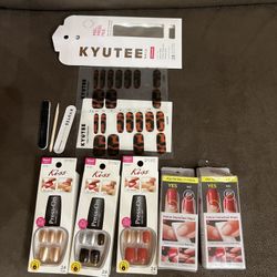Kiss And Impress Press On Manicure No Glue Need 5 Box 