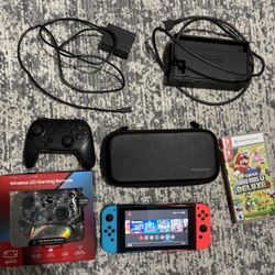Nintendo Switch With Full Kit