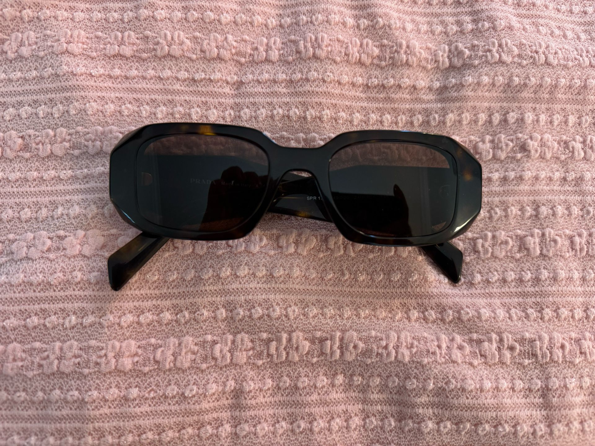 Prada Symbole Rectangular Women's Sunglasses, PR 17WS