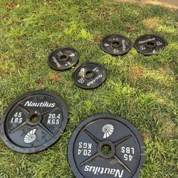 Olympic Weights Two 45 Four 10 Pounds $100firm