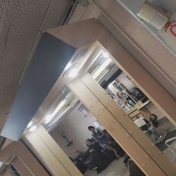 Large Salon Vanity Mirror with Lights