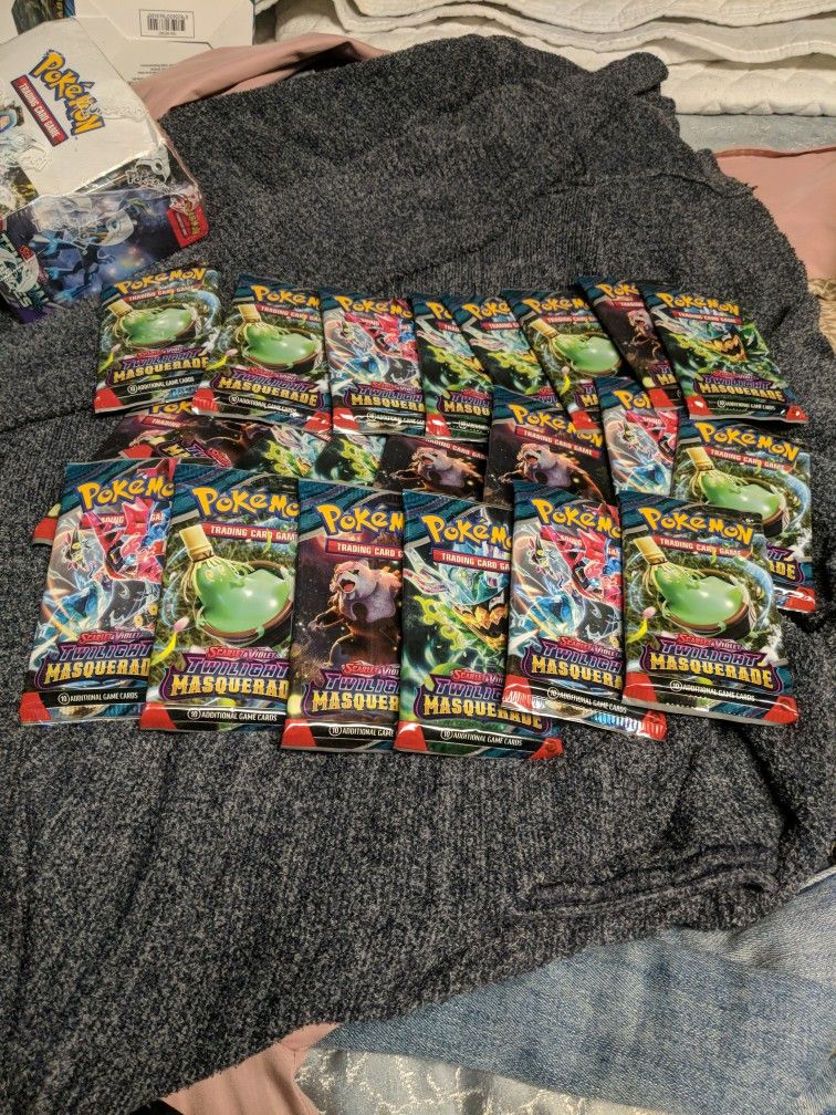 Pokemon Scarlet And Violet Masquerade Cards