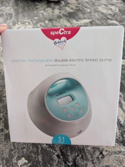 Spectra S1 Breast Pump w/ New and Unused Accessories