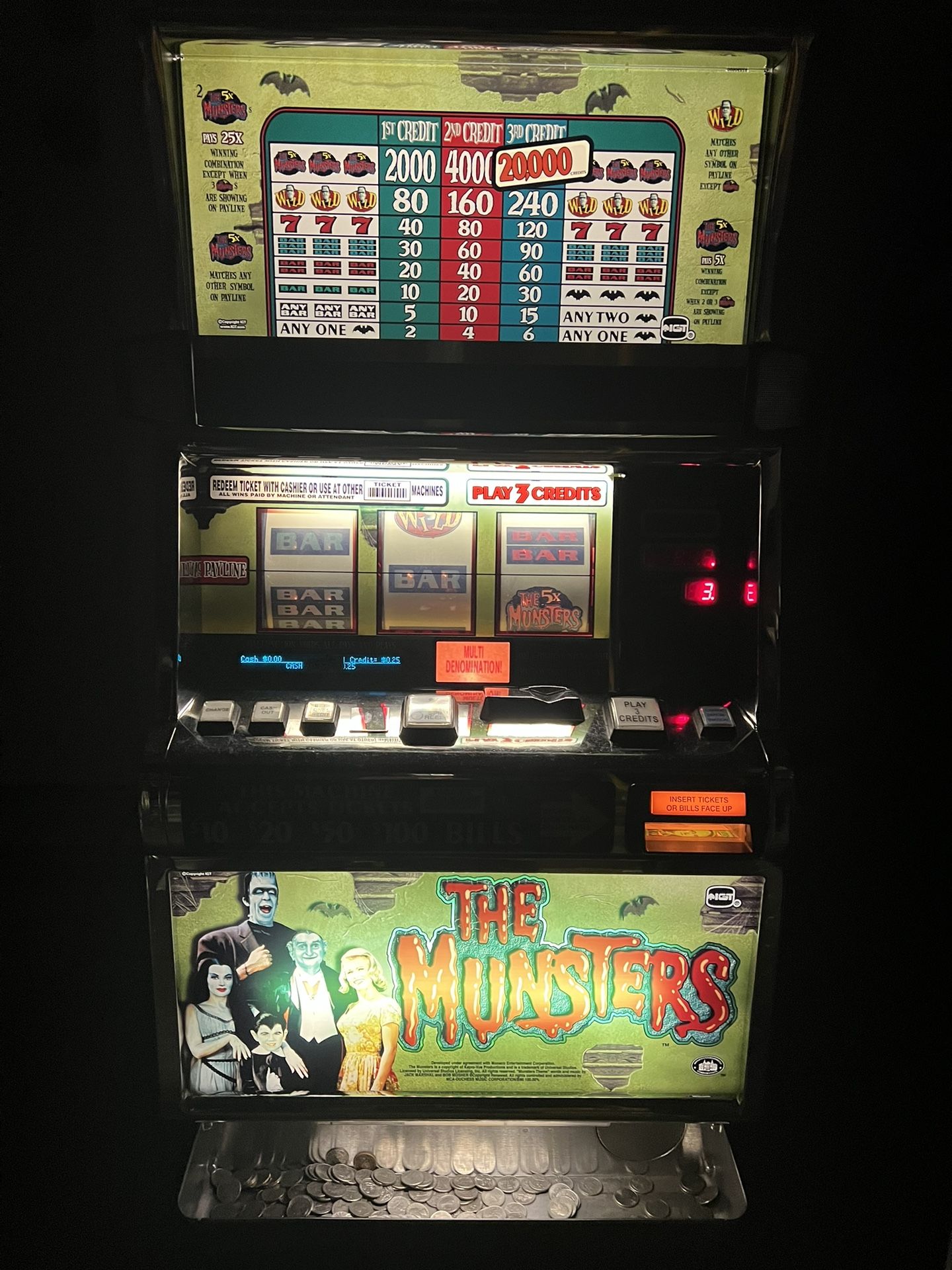 The Munsters Slot Machine