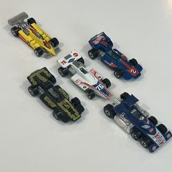 Vintage 1970’s & 1980’s Hot Wheels Formula One Style Cars Loose