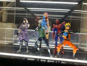 Naruto complete team 7 collectible action figures