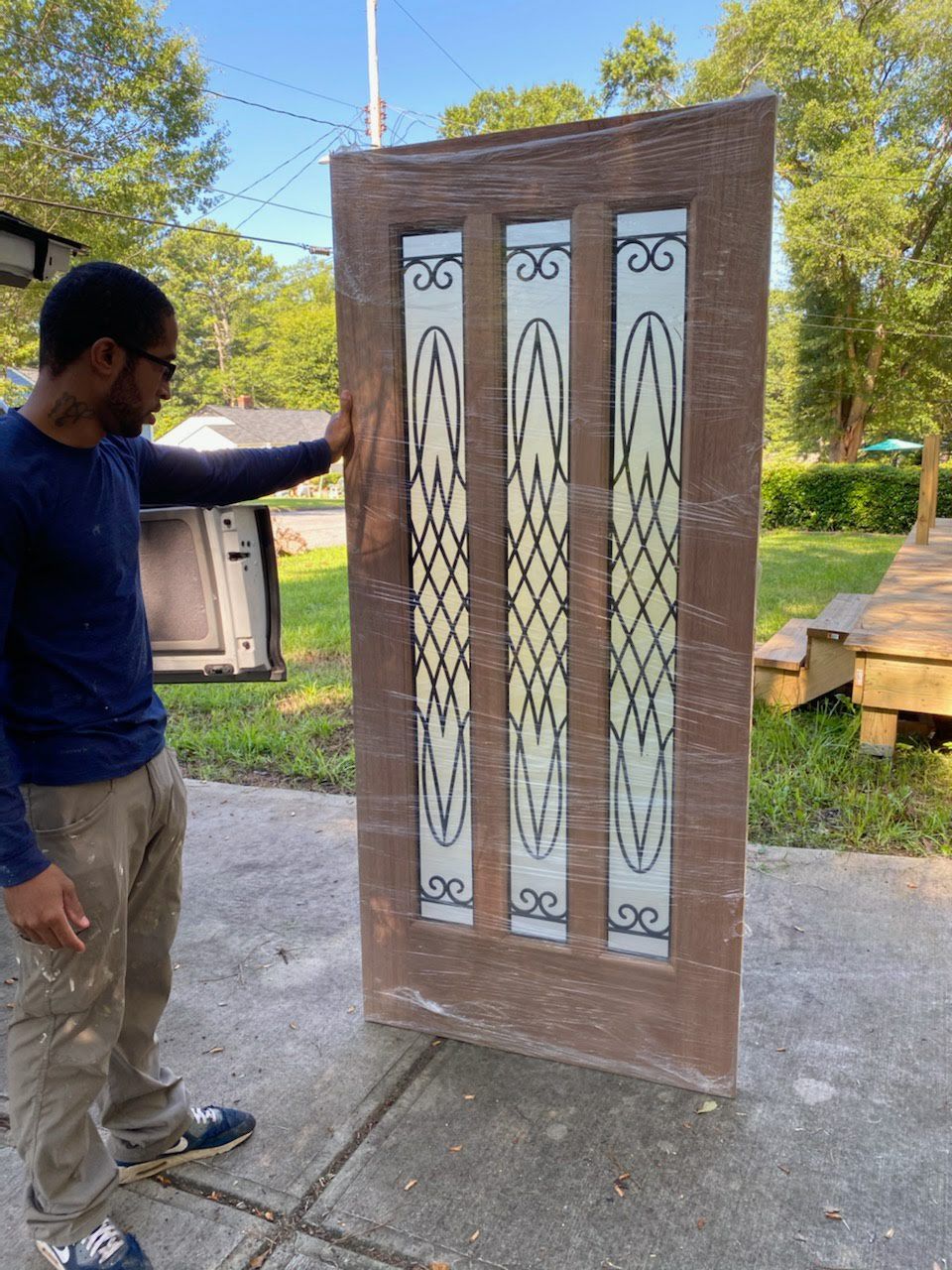 36”x80” Solid Wood Door