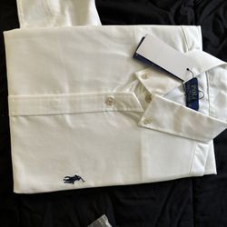 Ralph Lauren Polo Button Up Shirt Sizes Medium/Large