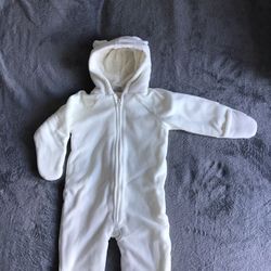 NWT  Old Navy Girl  white one piece suit  12-18 M
