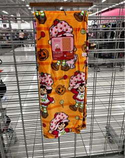 Strawberry Shortcake Halloween Blanket