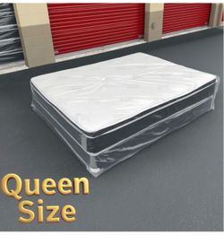 Queen Bed Set Pillow Top $209