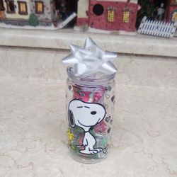1 Snoopy Candy Jar/cup comes with candy