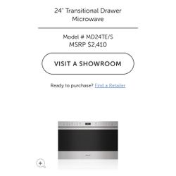 🔥 Wolf 24” Microwave Drawer – Like New! 🔥