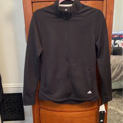 Adidas Athletic Golf Women’s Ribbed Lightweight Jacket